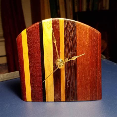 Exotic Wood Clock - Etsy