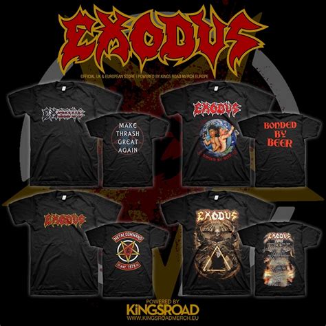 We have a NEW European online merch store - ExodusAttack.com