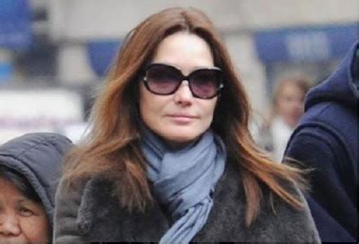 Too Much Botox for the French President's Wife Carla Bruni-Sarkozy