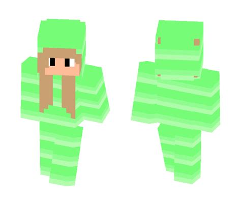 Download Slither.io Onesie Girl - Green Minecraft Skin for Free. SuperMinecraftSkins