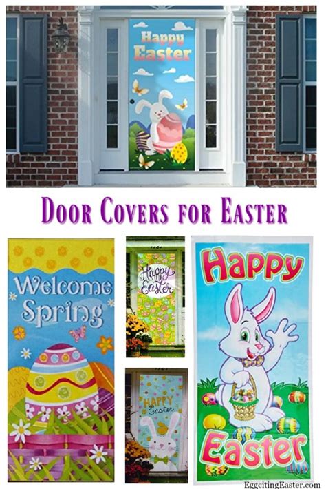 Pretty and Colorful Easter Door Covers | Eggciting Easter