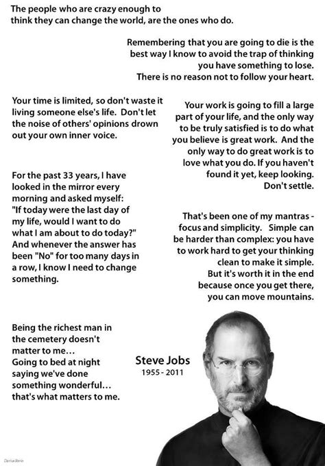 Steve Jobs Quotes Pictures, Photos, and Images for Facebook, Tumblr ...