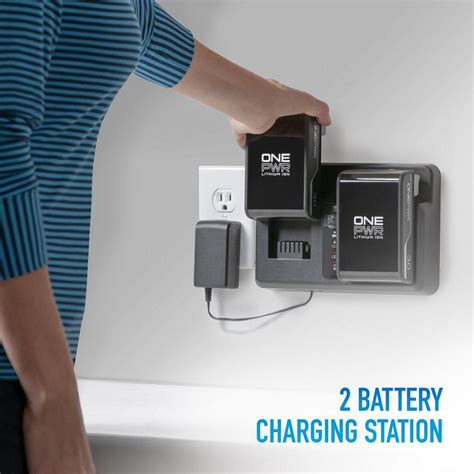 Hoover ONEPWR Dual Bay Battery Charger