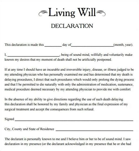 Free Iowa Living Will Forms - Living Will Forms Free Printable