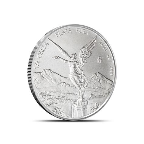 2023 1/4 oz Silver Mexican Libertad Coins (BU) - Silver.com™