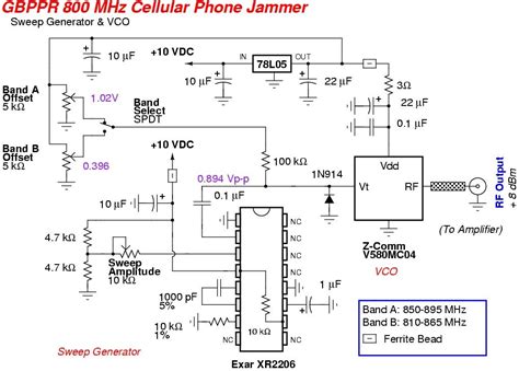 Gps Jammer Circuit Diagram