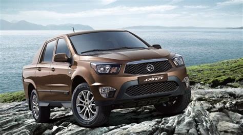 Ssangyong Actyon Sports gets updated in Korea