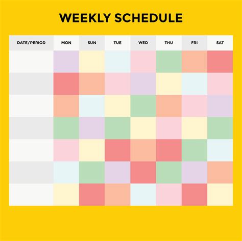 Employee Work Schedule Template Pdf / Work Schedule Template Download ...