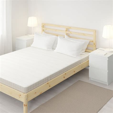 HASVÅG spring mattress, medium firm/beige, Full - IKEA