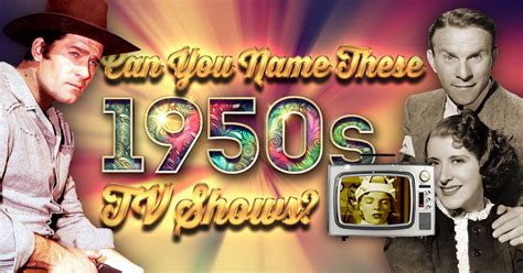 Can You Name These 1950s TV Shows? (Ultimate Level)