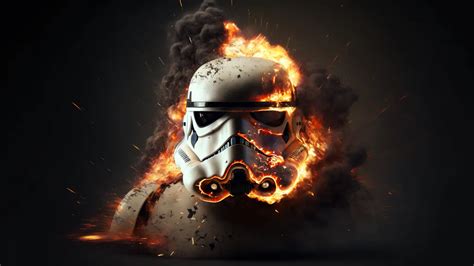 Stormtrooper, Star Wars, Explosion, Fire (3840x2160) - Desktop & Mobile ...