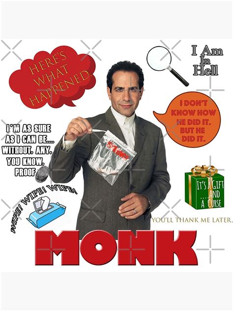 "Monk Quotes" Poster for Sale by littlegreenmoo | Redbubble