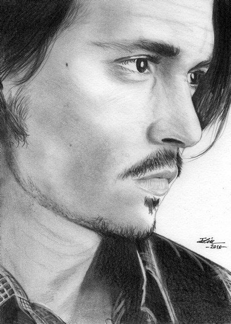 Johnny Depp | Celebrity drawings, Portrait sketches, Johnny depp