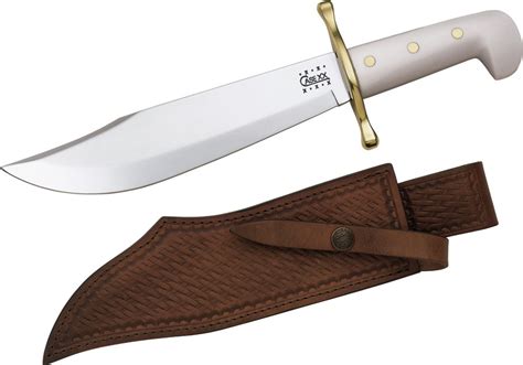 Case XX White Bowie Fixed Blade Knife for Sale l Perry Knifeworks