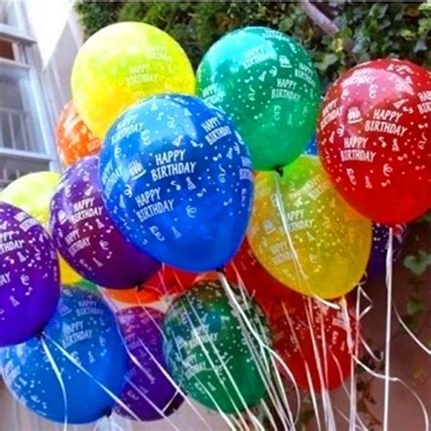 Best Quality12Inch 2.8 50pcs/lot Balloons Latex happy birthday printed helium balloon ...