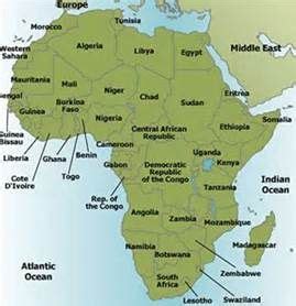 Prime Meridian Africa Map