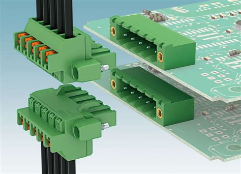 New vertical PCB connectors - Phoenix Contact UK