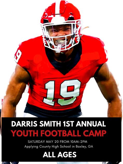 Darris Smith 1st Annual Youth Football Camp, Appling County High School ...