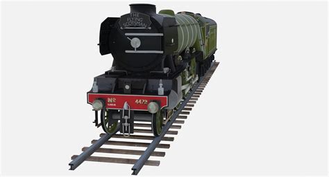 Locomotive flying scotsman 3D model - TurboSquid 1302880