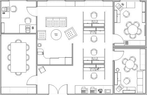 small office design layout in 2024 | Office floor plan, Office layout, Small office layout