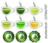 Hot Green Tea With Heart Art Free Stock Photo - Public Domain Pictures