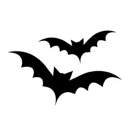 Bat Silhouette Stencil | Free Stencil Gallery