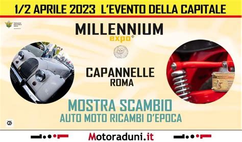 MILLENNIUM EXPO 2023 - mostra scambio - Roma RM