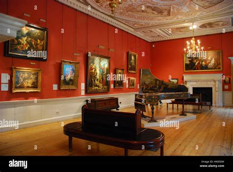 Interior Courtauld institute of Art Somerset House London UK Stock ...