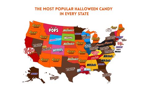 Study shows most popular Halloween candy in every state | 2019-09-25 ...