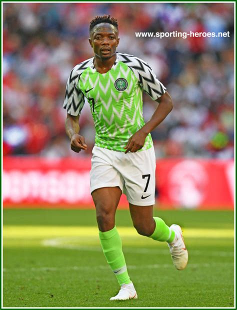 Ahmed MUSA - 2018 FIFA World Cup games. - Nigeria