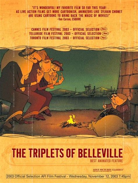 The Triplets of Belleville Movie Poster (#2 of 3) - IMP Awards