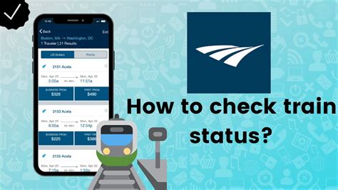 How to check out train status on Amtrak? - YouTube