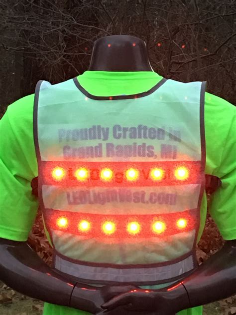 Reflective Running Vest With Led Lights | peacecommission.kdsg.gov.ng