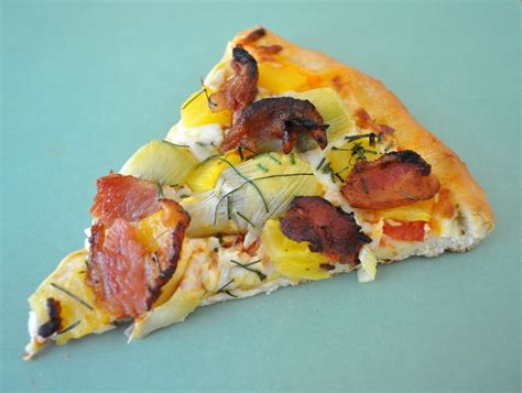 Freeing My Martha: Bacon and Artichoke Heart Pizza with Pineapple