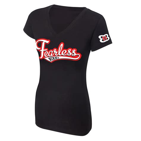 Nikki Bella "Fearless Nikki" Women's V-Neck T-Shirt | Pro Wrestling ...