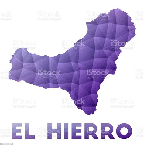 Map Of El Hierro Stock Illustration - Download Image Now - Abstract, Banner - Sign, Color ...