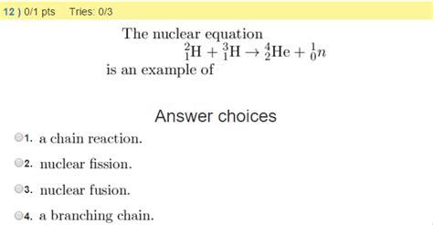 Nuclear Fusion Equation Examples - Tessshebaylo