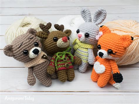 Tiny deer amigurumi pattern - Amigurumi Today