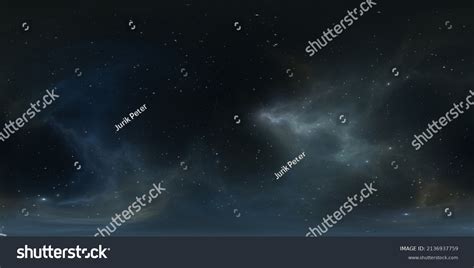 360 Degree Space Background Stars Panorama Stock Illustration ...