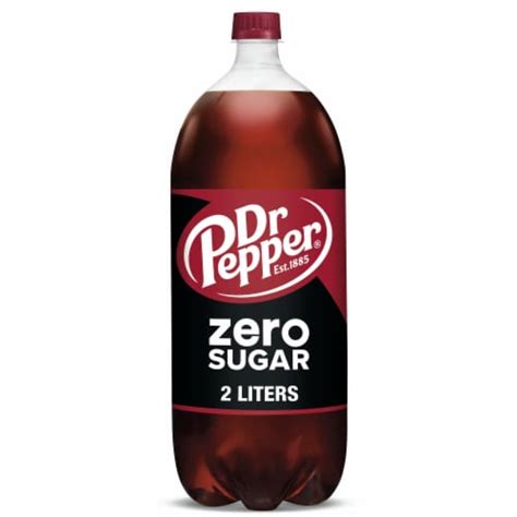 Dr Pepper® Zero Sugar Soda Bottle, 2 liter - Fred Meyer