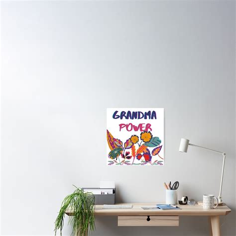 "Grandma Power" Poster by mike7henry | Redbubble