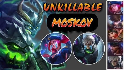 MOSKOV GAMEPLAY | UNKILLABLE MOSKOV | MLBB - YouTube