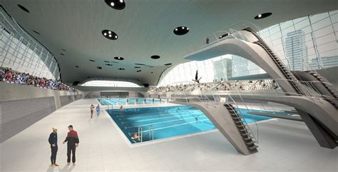 Gallery of London Aquatics Centre for 2012 Summer Olympics / Zaha Hadid Architects - 38 Zaha ...