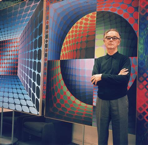 Victor Vasarely | Op Art, Optical Art, Geometric Abstraction | Britannica