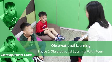 Observational Learning: Ph2 Observational Learning with Peers – APSPARKS