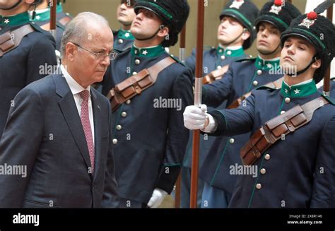 Italy, Rome, May 25, 2024 : Chigi Palace, Prime Minister Giorgia Meloni ...