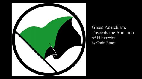 Reddebrek's bowl of Saccharine Grumblings: Green Anarchism by Corin Bruce