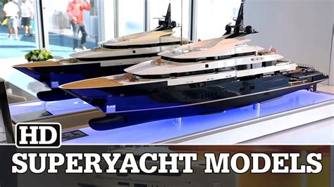 Incredible Superyacht Models at FLIBS - YouTube