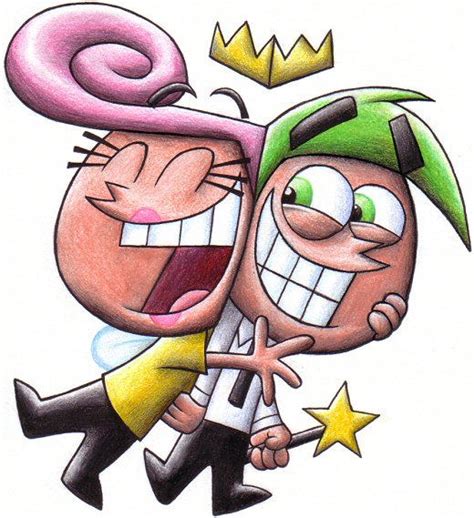 Cosmo and Wanda by Black-Charizard on DeviantArt