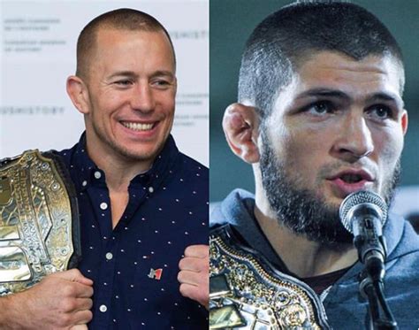 Khabib Nurmagomedov Urges GSP To Fight Him Before Retiring